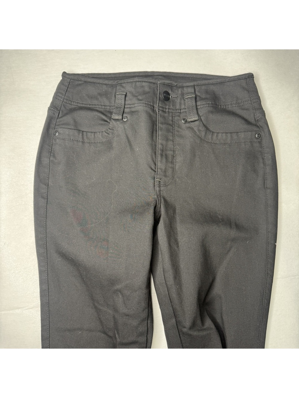 NYDJ Womens 4 Ami Skinny Jean Black Rinse